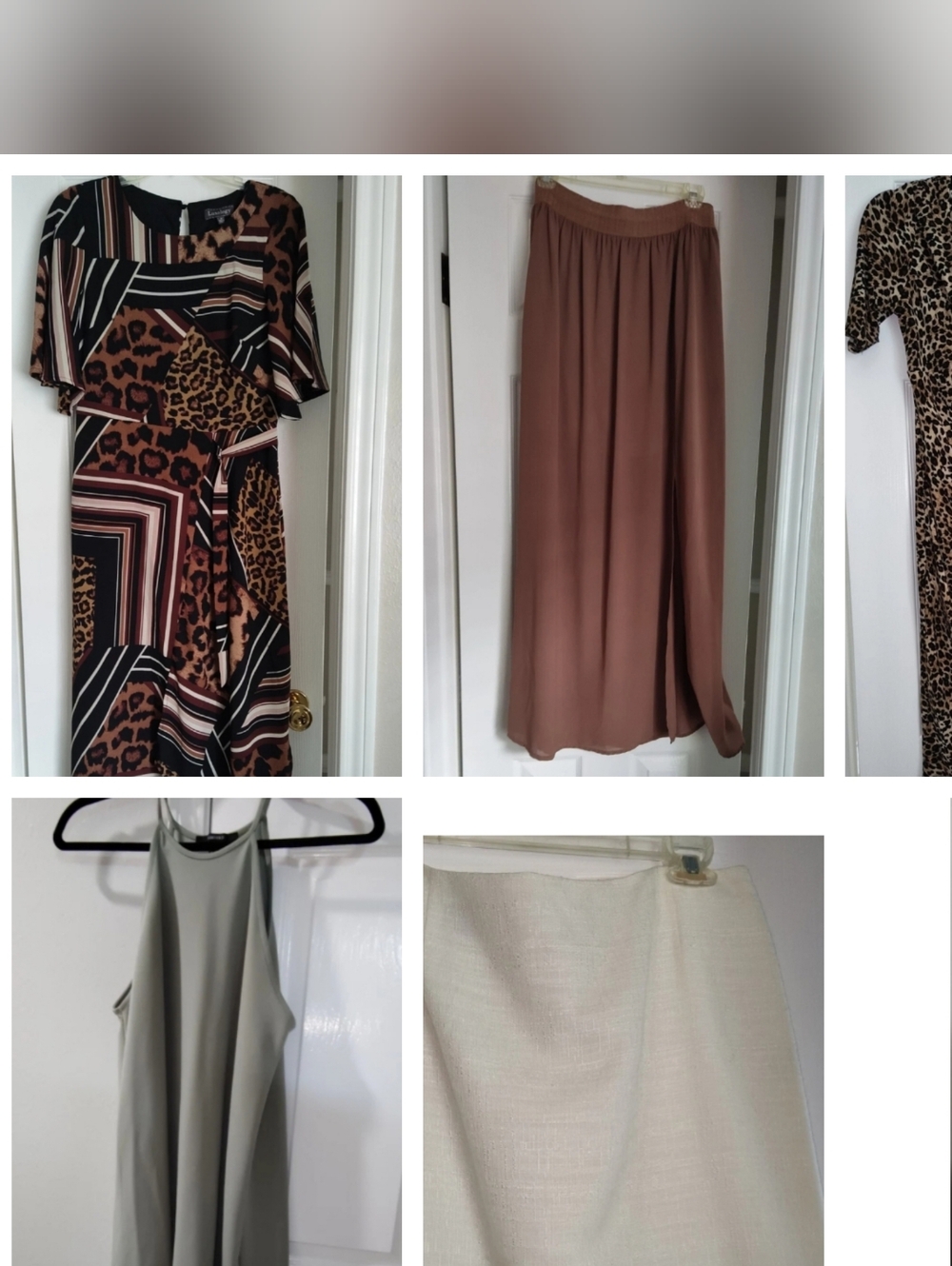 Lot 7 Pieces Women's Size Medium Clothing Dresses & Skirts Bundle Multicolor